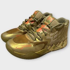 Puma MB.01 LaMelo Ball Gold Basketball Shoes Men’s 9 Galaxy 1 of 1